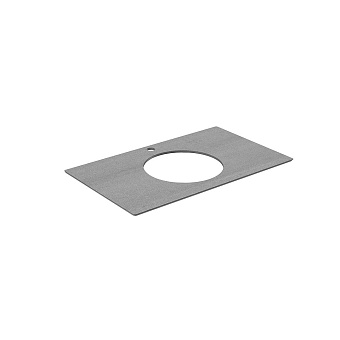Столешница KERAMA MARAZZI Plaza Modern PL5.DD500600R\80 Керамогранит 48х79,6см Про Дабл антрацит