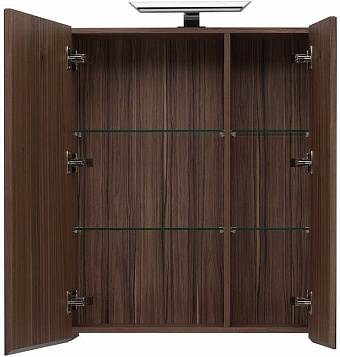 Шкаф зеркальный AQUANET Нью-Йорк 203952 20х70х87,3см с подсветкой