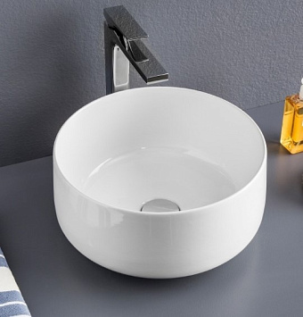 Раковина накладная ArtCeram Cognac COL004 01 00 35х35см