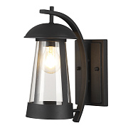 Светильник фасадный Odeon NATURE 4837/1W 60Вт IP44 E27 чёрный