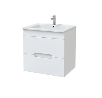 Тумба с раковиной MIRSANT Аура УТ000025811 44х59х60см