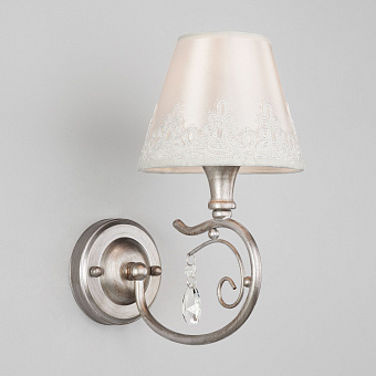 Бра Eurosvet Incanto 60069/1 серебро 40Вт E14