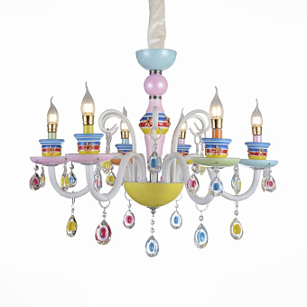 Люстра подвесная ST Luce ORNATO SL673.783.06 240Вт 6 лампочек E14