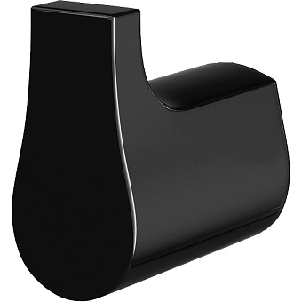 Крючок WASSERKRAFT Glan K-5123 K-5123 чёрный (глянцевый)