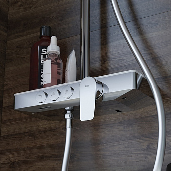 Смеситель для ванны IDDIS Shelfy SHESB3Bi06 хром