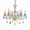Люстра подвесная ST Luce ORNATO SL673.783.06 240Вт 6 лампочек E14