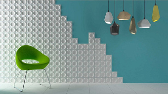 Настенная плитка WOW Wow 103194 Porcelanico Ice White Matt 13,65х13,65см 0,261кв.м. матовая