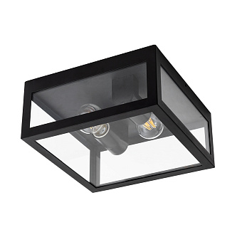 Светильник фасадный Arte Lamp BELFAST A4569PF-2BK 60Вт IP44 E27 чёрный