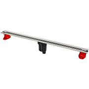 Щелевой душевой трап BERGES SUPER Slim 091055 1000 103х12,5см вертикальный сток
