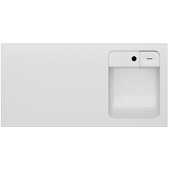 Раковина над стиральной машиной AM-PM X-Joy M85AWPR1001WG 100х50см