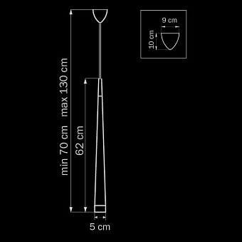 Светильник подвесной Lightstar Meta Duovo 807016 40Вт G9