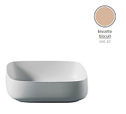 Раковина накладная ArtCeram Cognac COL009 62 00 56х41см