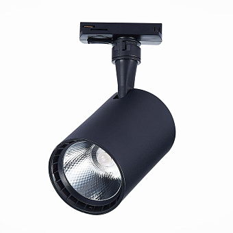 Трековый светильник ST Luce CAMI ST351.436.15.36 15Вт LED матовый чёрный для однофазного трека
