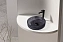 Раковина накладная Abber GLAS AK2301B 39,5х39,5см