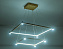 Люстра подвесная Ambrella COMFORT LineTech FL5599 60Вт 10 лампочек LED
