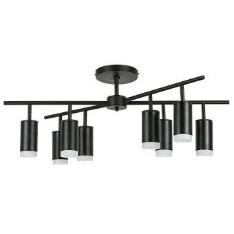 Люстра потолочная Lightstar Rullo LR7283780 50Вт 8 лампочек GU10