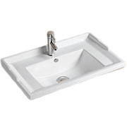 Раковина столешница MELANA F90-805 91х47см