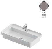 Раковина встраиваемая сверху ArtCeram Fuori Scala TFL035 60 00 80,5х45,5см