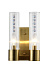 Бра CRYSTAL LUX OTONO OTONO AP2 BRASS/TRANSPARENTE 80Вт E14
