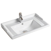 Раковина столешница MELANA F70-805 71х47см