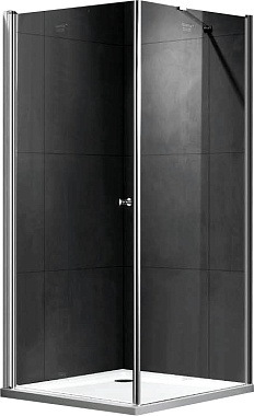 Угловое ограждение Gemy New Rockcoco S03171C 190х90см стекло прозрачное