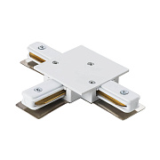 Коннектор Lightstar 501136 белый для однофазного трека
