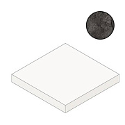 Плитка для ступеней Atlas Concord Италия Marvel Edge AFC7 Absolute Brown Scalino Angolare Lap 33х33см 0,109кв.м. полуматовая