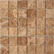 Мозаика PIXEL Каменная PIX223 Light Emperador мрамор 30,5х30,5см 0,93кв.м.