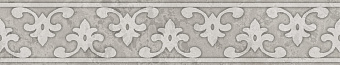 Бордюр KERAMA MARAZZI Ферони OS\A295\8349 серый светлый матовый 5,7х30см 0,51кв.м.