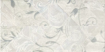 Декор Global Tile Silvia GT46VG серый 25х50см 1,375кв.м.