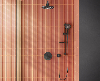 Душевой гарнитур VITRA Bliss A4574336EXP чёрный