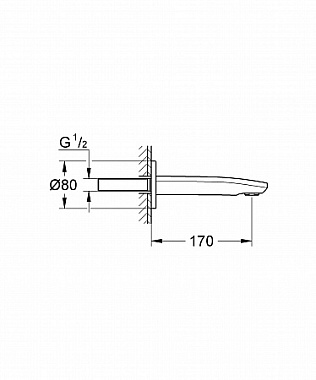 Излив GROHE 13276002