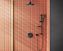 Душевой гарнитур VITRA Bliss A4574336EXP чёрный