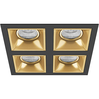 Светильник точечный встраиваемый Lightstar Domino D54703030303 50Вт GU5.3