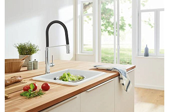 Смеситель для кухни GROHE Concetto New 31491000 выдвижной излив хром