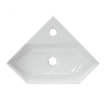 Раковина накладная SANITA LUXE Line LIN35SLWB01 49х36см