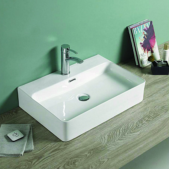 Раковина накладная Azario Pate AZ-2173 SP 60х42см