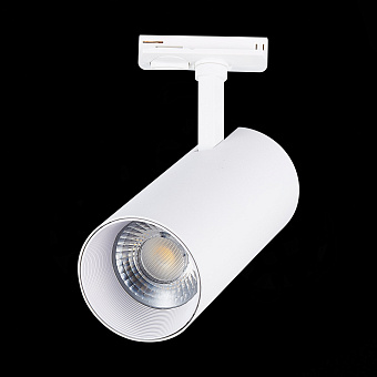 Трековый светильник ST Luce MONO ST350.536.30.24 30Вт LED матовый белый для однофазного трека