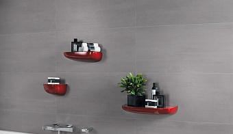 Настенная плитка Atlas Concord Италия Arty 8ARA Charcoal 80х40см 1,6кв.м. матовая