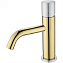 Смеситель для раковины Boheme Stick 121-GCR.2 золотой