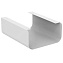 Полка в ванную округлая IDEAL STANDARD TONIC II R4340WG 1-ярусная 44х35см lacquered white glossy