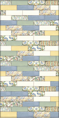 Настенная плитка KERAMA MARAZZI 9019 синий 28,5х8,5см 1,07кв.м. глянцевая