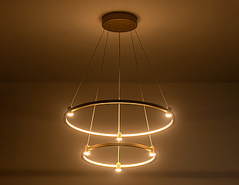 Люстра подвесная Ambrella COMFORT LineTech FL5508 45Вт 8 лампочек LED