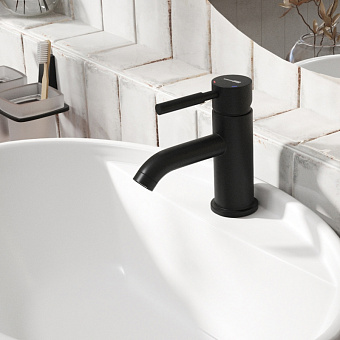 Смеситель для раковины WASSERKRAFT Gollach 3300 3305 чёрный