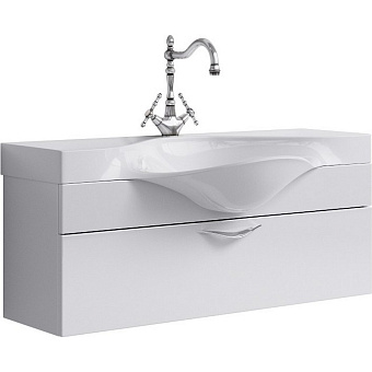 Тумба с раковиной AQWELLA Broadway Brw.01.10/001/W 55х110х51см