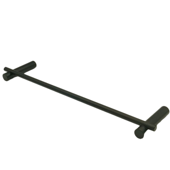 Полотенцедержатель Stil Haus Hashi HS06(23) чёрный матовый 30см