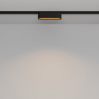 Магнитный трековый светильник Maytoni Basis Grid TR084-1-6W3K-B 6Вт LED чёрный