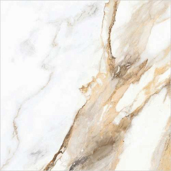 Полированный керамогранит Global Tile Borghini_GT GT60605403PR белый 60х60см 1,44кв.м.