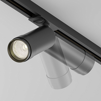 Трековый светильник Maytoni Focus Zoom TR021-1-12B3K-Z-B 12Вт LED чёрный для однофазного трека