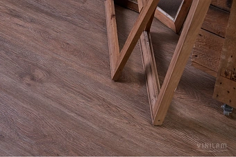 Виниловый ламинат Vinilam Дуб Оливковый 61512 1220х225х5,5мм 43 класс 2,2кв.м